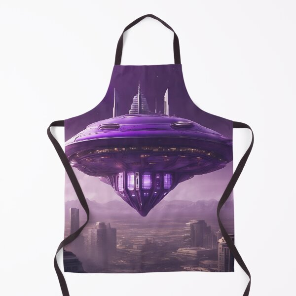 Item preview, Purple Planet Purple Spaceship designed and sold by Roanemermaid.