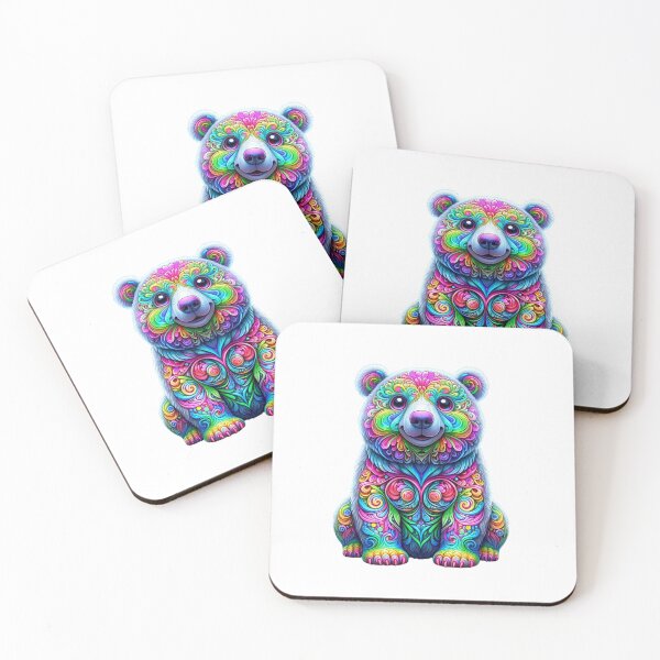 Item preview, Holographic Rainbow Bear  designed and sold by CharmStudio.