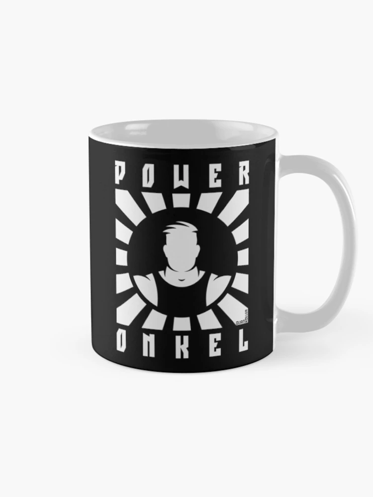 Thumbnail 3 of 6, Coffee Mug, Power Uncle (Power Uncle / Rays / White) designed and sold by Roderix.