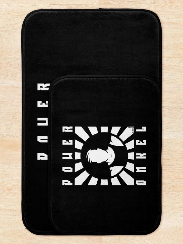 Thumbnail 5 of 6, Bath Mat, Power Uncle (Power Uncle / Rays / White) designed and sold by Roderix.