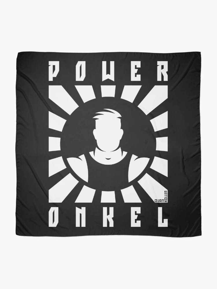 Thumbnail 2 of 3, Scarf, Power Uncle (Power Uncle / Rays / White) designed and sold by Roderix.
