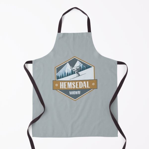 Item preview, Hemsedal Norway Vintage Skiing Design designed and sold by CynthiaGraphics.
