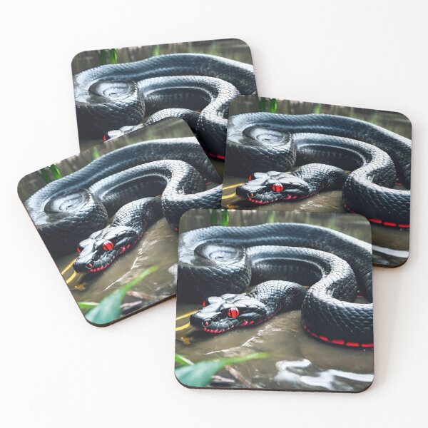 Item preview, black anaconda in the water designed and sold by Jonas618.