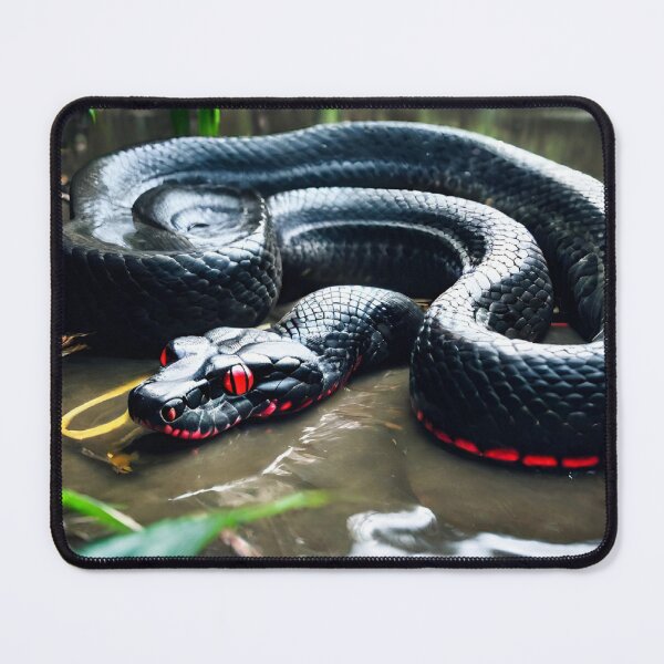 Item preview, black anaconda in the water designed and sold by Jonas618.