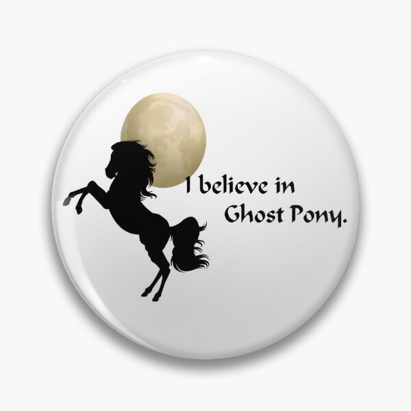 Item preview, Free Rein I Believe In Ghost Pony designed and sold by Tessa Art.