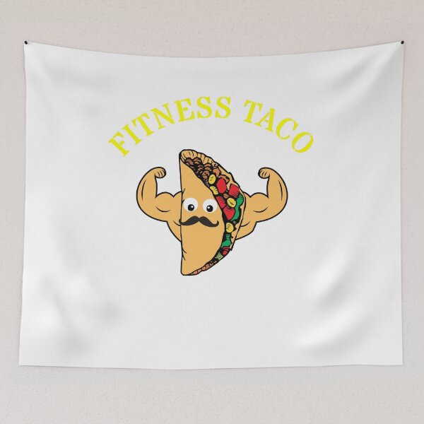 Item preview, Fitness Taco designed and sold by Delpieroo.