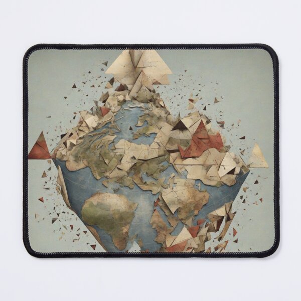 Item preview, Earth's Mosaic Fissures designed and sold by Sadia  Jannat.