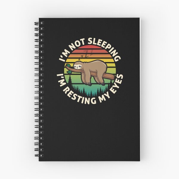 Item preview, I'm Not Sleeping I'm Just Resting My Eyes designed and sold by sergiuvechiu.