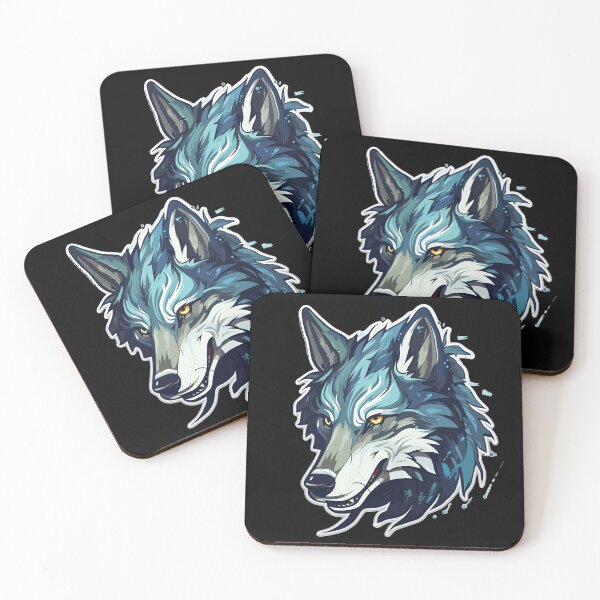 Item preview, Wolf - Illustration designed and sold by MrERNST.