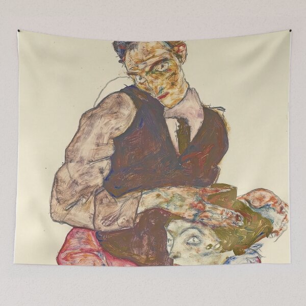 Item preview, egon schiele best paintings, egon schiele artwork designed and sold by marti-oryo.