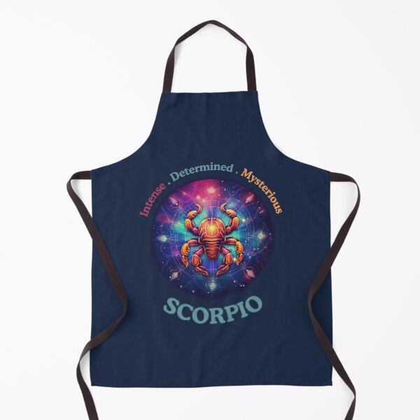 Item preview, Vibrant Scorpio Zodiac- Horescope/SunSign Theme on navy blue back ground designed and sold by CosmicNook1.