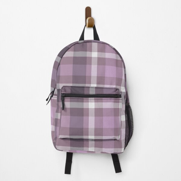 Item preview, Comfortable and Stylish Design with Perple and White Soft Tones and Plaid Patterns designed and sold by art-tresure.