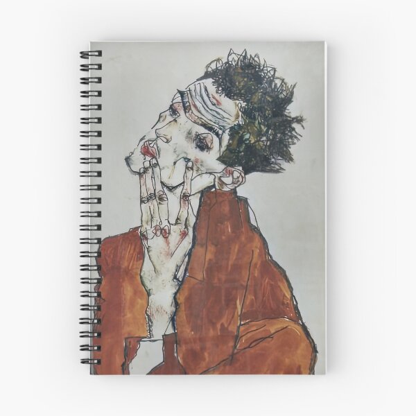 Item preview, egon schiele best paintings, egon schiele artwork designed and sold by marti-oryo.