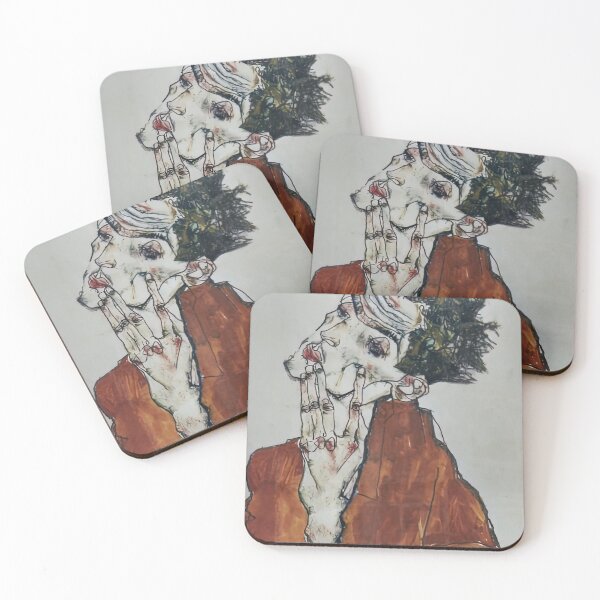 Item preview, egon schiele best paintings, egon schiele artwork designed and sold by marti-oryo.