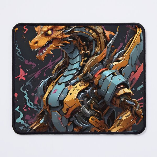 Aperçu de l'œuvre L'aube des dragons créée et vendue par PIXEL31.