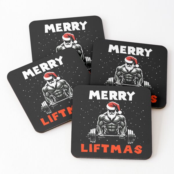 Item preview, Merry Liftmas,Christmas Santa Workout Gym Fitness Xmas Funny designed and sold by Inno-Ink.