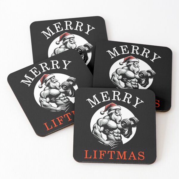 Item preview, Merry Liftmas,Christmas Santa Workout Gym Fitness Xmas Funny designed and sold by Inno-Ink.