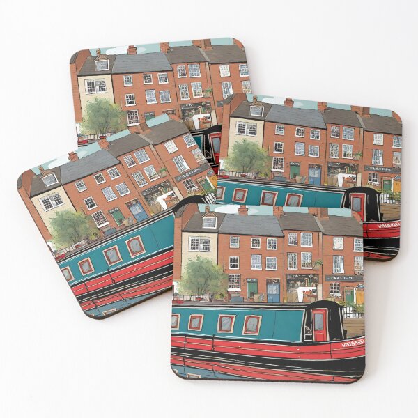 Item preview, Narrowboat by Shops designed and sold by canal-arts.