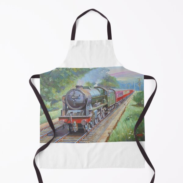 Item preview, Steam train On the Welsh border. designed and sold by Mike Jeffries Transport Artist.