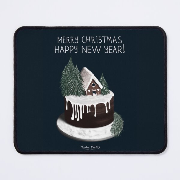 Item preview, Christmas cake with gingerbread house designed and sold by Maria Monid.