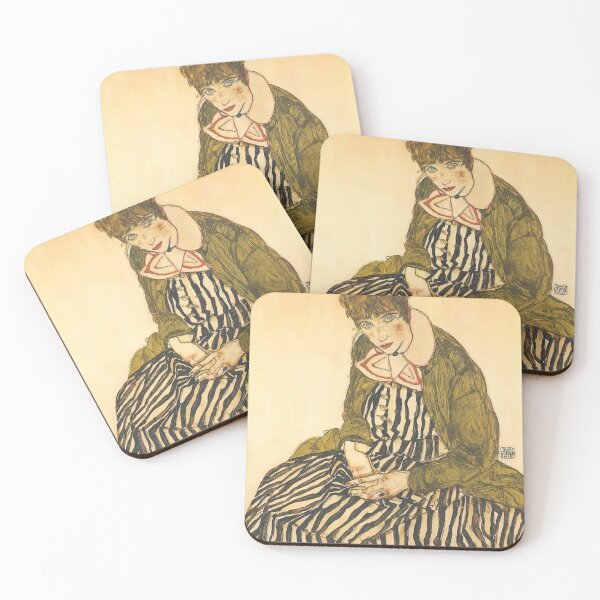 Item preview, egon schiele best paintings, egon schiele artwork designed and sold by marti-oryo.