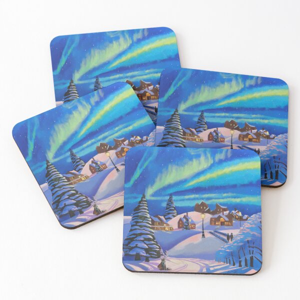 Item preview, Winter fox and the northern lights designed and sold by GORDON BRUCE ART.