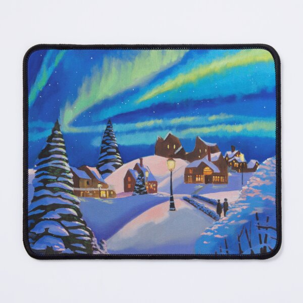Item preview, Winter fox and the northern lights designed and sold by GORDON BRUCE ART.