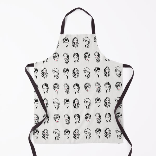 Item preview, faces of young women in vector style designed and sold by huape.
