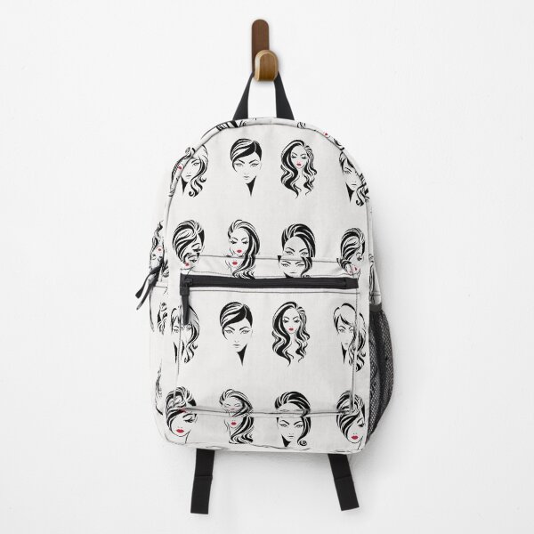 Item preview, faces of young women in vector style designed and sold by huape.