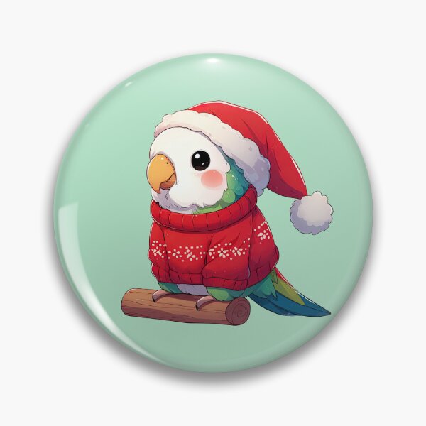 Item preview, Green Christmas Parrot designed and sold by KAI-Studio.
