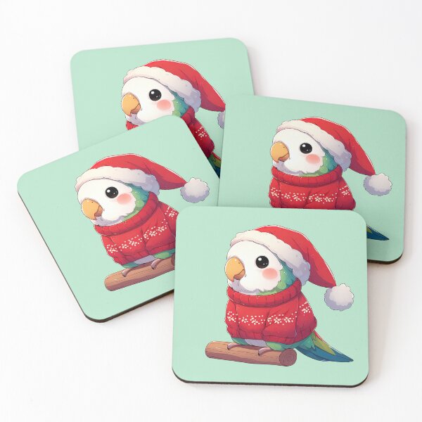 Item preview, Green Christmas Parrot designed and sold by KAI-Studio.
