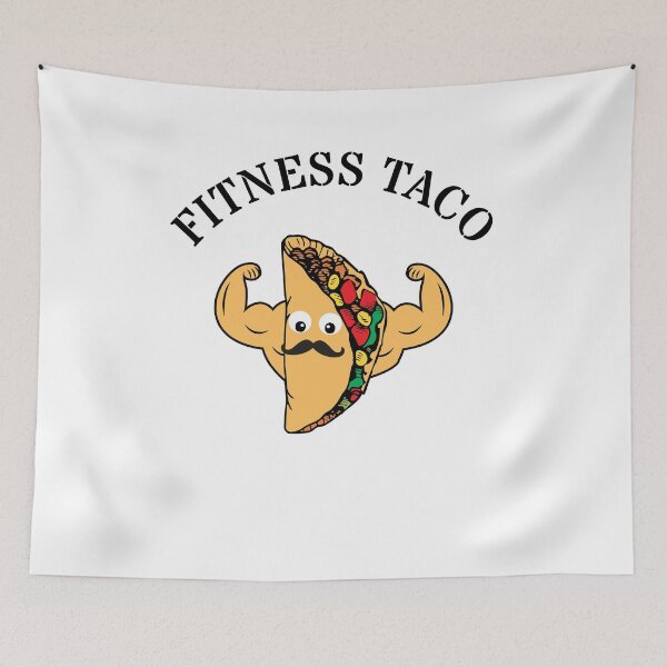 Item preview, Fitness Taco designed and sold by Delpieroo.