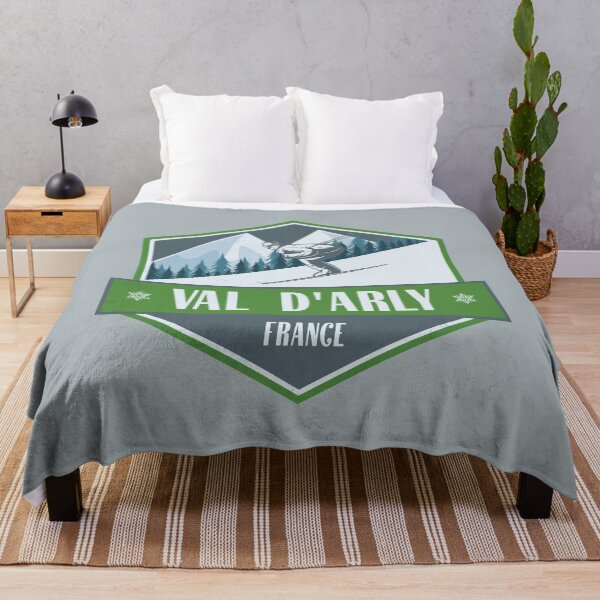 Item preview, Val d'Arly France Vintage Skiing Design designed and sold by CynthiaGraphics.