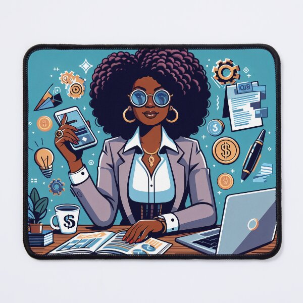 Item preview, Ebony Success - Woman Enterpreneur 04 designed and sold by MyEbonyYou.