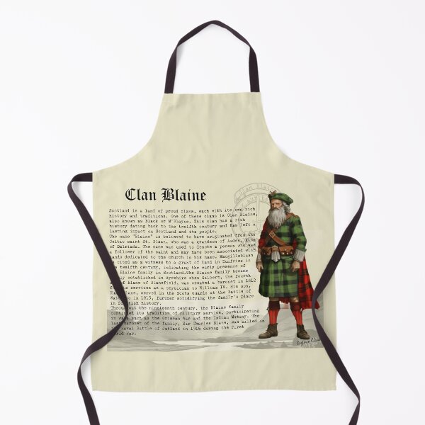 Item preview, Clan Blaine Scottish History designed and sold by BagTown Clans.
