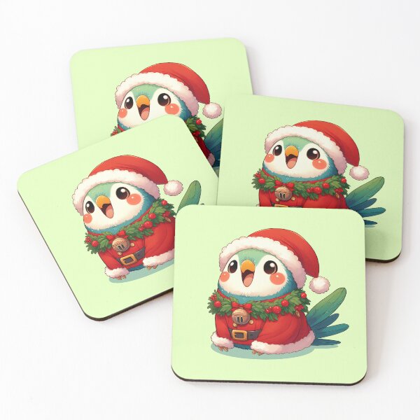 Item preview, Christmas Parrot Santa designed and sold by KAI-Studio.