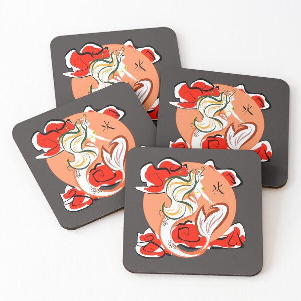 Item preview, mermaid on rising sun designed and sold by Mimignonne.