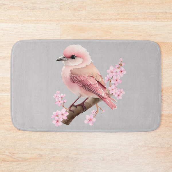 Item preview, Pink Bird in Cherry Blossoms designed and sold by MarzenaKa.