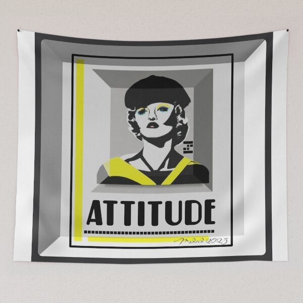 Item preview, Girl with an Attitude designed and sold by inarausch2023.