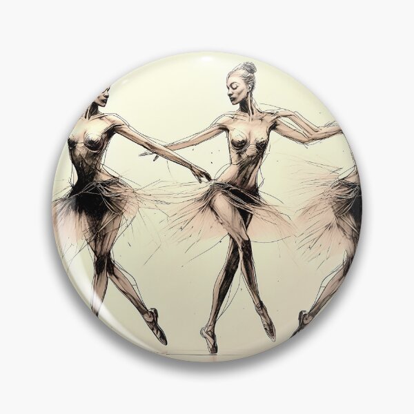 Item preview, Ballerinas like Pas de Trois designed and sold by ElliOzy.