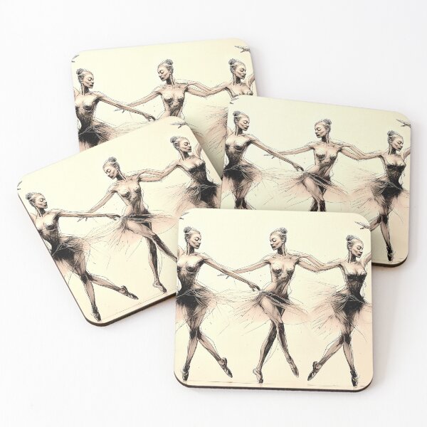 Item preview, Ballerinas like Pas de Trois designed and sold by ElliOzy.