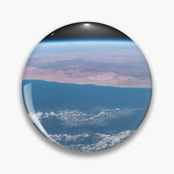 Item preview, STK205113S-Looking over the Atlantic Ocean and across the southwest coast of Africa.  designed and sold by StocktrekImages.