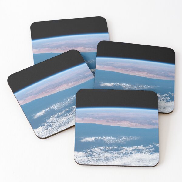 Item preview, STK205113S-Looking over the Atlantic Ocean and across the southwest coast of Africa.  designed and sold by StocktrekImages.