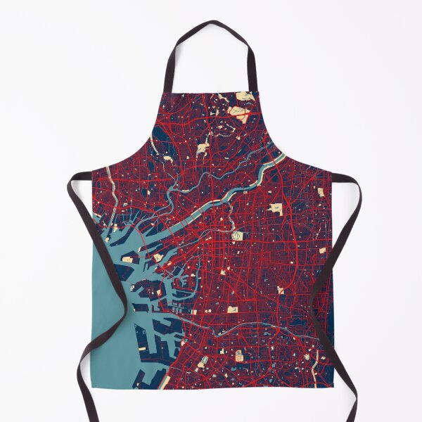 Item preview, Osaka City Map of Kansai, Japan - Hope designed and sold by deMAP.