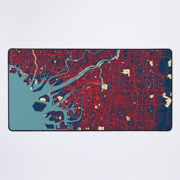 Item preview, Osaka City Map of Kansai, Japan - Hope designed and sold by deMAP.