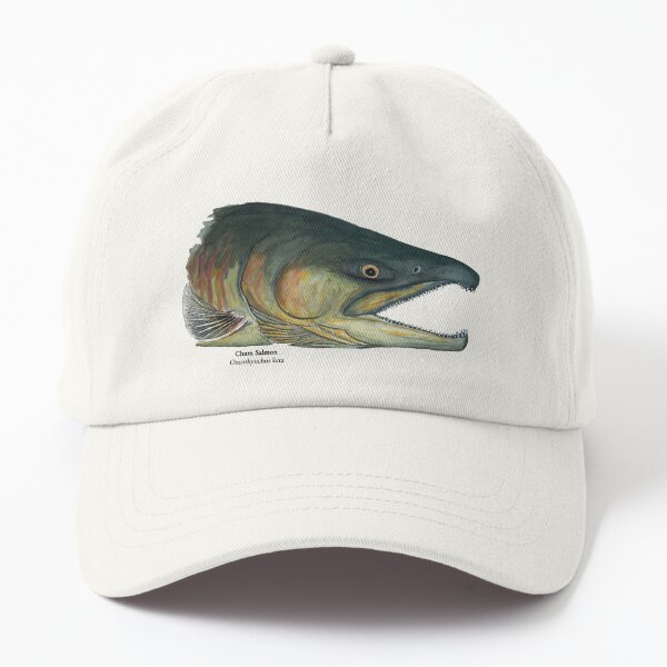 Baseball Cap Fish Rainbow Trout Embroidery Salmon Hats for Men