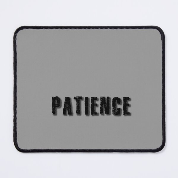 Item preview, PATIENCE (black) designed and sold by AcousticFlow.