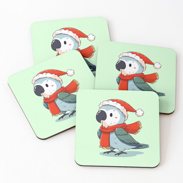 Item preview, Blue Christmas Parrot designed and sold by KAI-Studio.