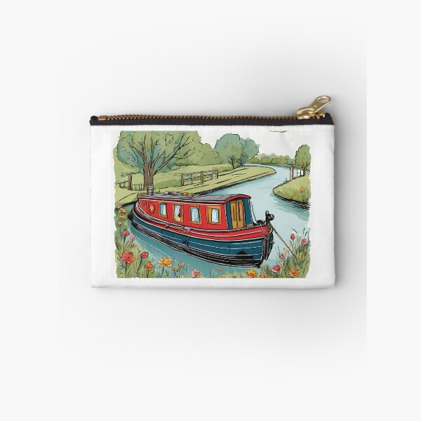 Item preview, Moored on the Bend designed and sold by canal-arts.