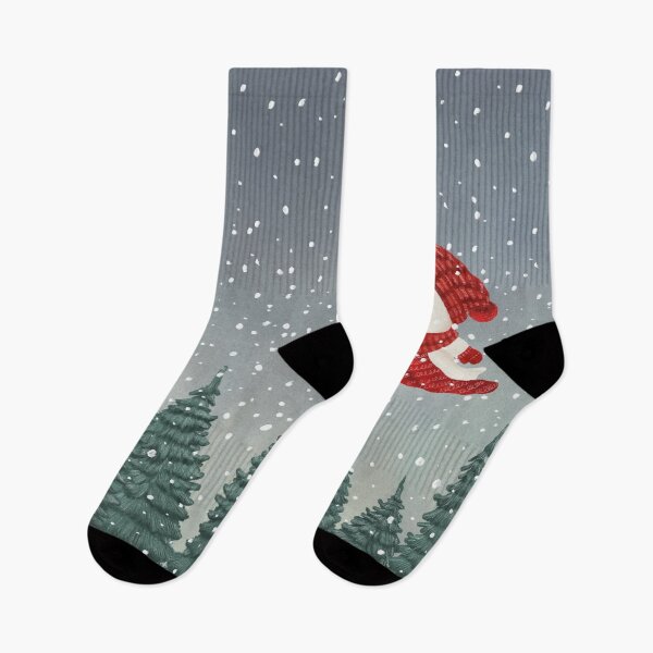 Item preview, Cute Little Ghost Catching Snow With His Tongue designed and sold by ZeinalArt.
